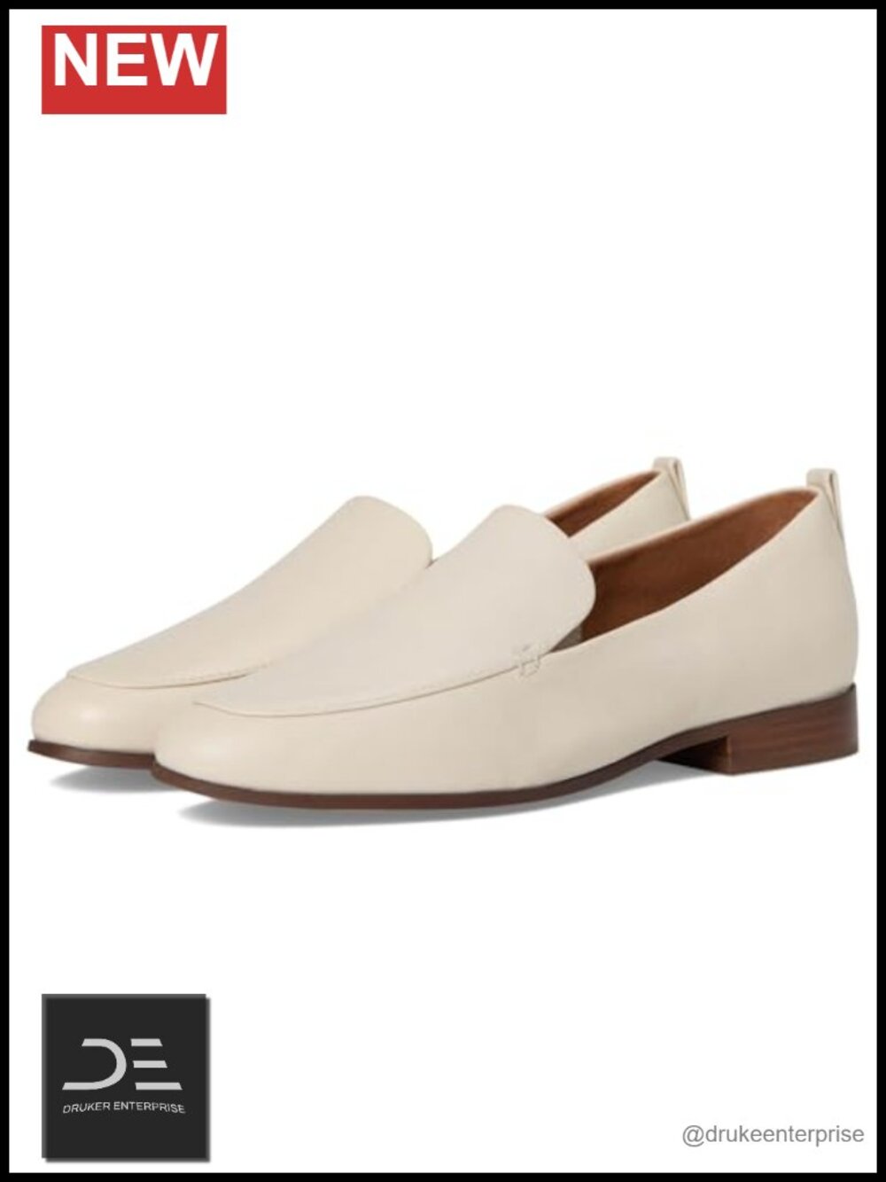 Calfskin Leather Loafers Slip-On with OrthoLite Comfort